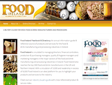 Tablet Screenshot of foodirelanddirectory.com